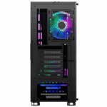 Carcasa nJoy Fort, RGB, Mid Tower, Black - Image 4
