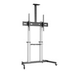 Stand TV mobil Serioux  44-610TW, dimensiuni 1292x717x2327mm, compatibiliate dimensiune