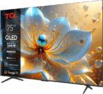 Televizor TCL QLED 75T8C, 189 cm, Smart Google TV, 4K Ultra HD, (Model 2025) - Image 3