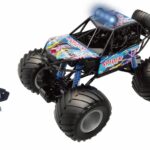MASINUTA CU TELECOMANDA BIG FOOT, SCARA 1/10, 44CM, ALBASTRU