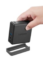 Lenovo X9 Charging GaN Dock Prin cablu USB 3.2 Gen 2 (3.1 Gen 2) Type-C Gri - Image 5