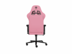 Scaun gaming Genesis Nitro 720, piele ecologica, reglabil pe inaltime, suporta pana la 150 kg, inaltime reglabila 46.5 - 53.5 cm, spatar ajustabil 135°, dimensiuni roti 60mm,  negru/roz - Image 2
