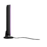 Lampa LED RGB extensie Philips Hue, Bluetooth, 6W (42W), 530 lm ,luminaalba si color (2000-6500K), IP20, 25.3cm, Negru