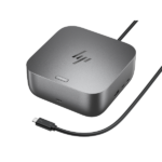 HP Dock Thunderbolt 4 G6 100W, Dimensiuni: 12.1 x 12.1 x 4.95 cm, Greutate: 0.74Kg, 3yw