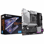Placa de baza Gigabyte B760M AORUS ELITE AX, Socket 1700, DDR5, Micro-ATX