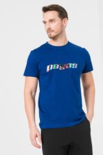 TRICOU  LOGO MULTICOLOR BARBATI   ROYAL BLUE-L - Image 2