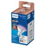 Bec LED RGB inteligent Philips Spot , Wi-Fi, Bluetooth, GU10, 4.7W(50W) ,345 lm, lumina alba si color (2200-6500K) - Image 2