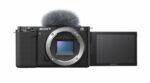 Kit SONY Alpha ZV-E10 Mirrorless dedicat pentru Vlogging 24MP, ISO 100-32.000 (Extins: 50-51.200), 1/4000s, 4K @30fps, SD/SDXC/SDHC, Rafala 11cps, Wi-Fi, Senzor APS-C, Montura Sony E, Obiectiv 16-50mm, F3.5-5.6 - Image 2