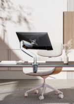 Suport monitor Serioux MM82-C012, tehnologie arc cu gaz, compatibilitate  dimensiune ecran 17"-45", greutate maximă suportata: (per ecran): 1~16kg, greutate maximă suportata pentru ecran curbat (per ecran): 1 ~ 13 kg,  VESA: 75x75, 100x100, inclinare: +90°~-90°, pivotare: +90°~-90° - Image 4