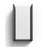 Aplica LED pentru exterior Philips Hue Turaco, 9W (60W), 806 lm ,luminacalda (2700K), dimabila, IP44, 101x118x212mm, Antracit - Image 2