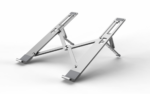 Suport laptop Serioux, SRXNCPU6L, material aluminiu, dimensiune deschisă: 197x245x4mm,dimensiune pliată: 60 x 245 x 4mm, grosime: 4mm, greutate: 215g, dimensiune compatibilă:  până la 15.6 ", culoare argintiu, 5 unghiuri ajustabile