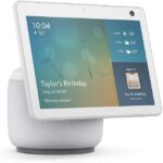 Amazon Echo Show 10 (3rd Gen) | HD smart display with motion and Alexa | Glacier White