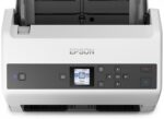 Scanner Epson WorkForce DS-970, dimensiune A4, tip sheetfed, viteza scanare: 85 ppm mono si color, ADF 100 coli, rezolutie optica 600 X 600dpi, duplex, senzor CIS, tehnologie LED, Scanare catre BMP, JPEG, TIFF, multi-TIFF, PDF, searchable PDF, PDF/A, PNG, Software inclus: Document Capture Pro 2.0, - Image 3