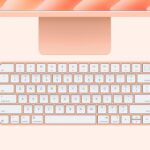 Apple iMAC 24" Retina 4.5k/ Apple M4 (CPU 8-core, GPU 8-core, Neural Engine16-core)/16GB/256GB - Orange - INT KB (2024)