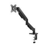 Braț pentru monitor cu contragreutate Material: Oțel, Plastic Tehnologie: Arc Suprafață finisaj : Vopsit electrostatic, Acoperire cu Pulbere Dimensiune compatibila ecran: 17"-32" Greutate maxima (pe ecran): 2~9 kg Compatibilitate VESA: 75x75, 100x100 Interval de inclinare : +90°-90° Interval de - Image 3