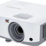 Videoproiector ViewSonic PA504W, WXGA 1280* 800, 4.000 lumeni, 22.000:1, lampa 6.000- 15.000 ore Ecomode, zoom optic 1.3x, dimensiune imagine 300", distanta proiectare 0.78m-10.14 m, 27- 31 dB, component, compozit, 2* HDMI, audio in/ out, USB Tip A (Alimentare): 1 (5V/1.5A), difuzor 10W, RS232