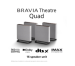 Sistem Home Theatre Sony BRAVIA Theatre Quad HT-A9M2, 4.0.4ch, 504W, Wi- Fi, Bluetooth, 360 Spatial Sound Mapping, Dolby Atmos, Gri - Image 7