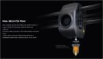 Imprimanta 3D Creality K1 MAX, Tehnologie FDM, viteza printare 600mm/s, Precizie 100 +/-0.1mm, Diametru filament: 1.75mm, tip filament compatibil: ABS/PLA/PETG/PET/TPU/PA/ABS/ASA/PC/PLA-CF/PA-CF/PET-CF, Transfer fisier: USB drive,WIFI temperatura duza:300 C, Format fisier: G-code,Software: Creality - Image 5