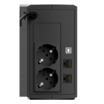 UPS NJOY Keen 600, 600 VA/360W, Line-interactive, 2 Prize Schuko cu Protectie, Repornire Automata, Reglaj Automat al Tensiunii - Image 2