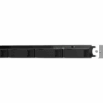 NAS QNAP 464eU 4-Bay, CPU Intel Celeron N5105/N5095 4-core/4-thread processor (burst max. 2.9 GHz), RAM: 8GB DDR4 (not expandable), HDD: 2.5"/3.5" SATA 6Gbps (neincluse), LAN: 2 x 2.5GbE (2.5G/1G/100M/10M), 2 x M.2 2280 PCIe, USB3.2 Gen2: 2 x Type A USB 2.0: 2, 1U, single PSU (not upgradeable to