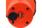 Lanterna LED de mana Ledvance Spotlight, 3W + 1W COB, 300 lm, lumina rece (6500K), 4 moduri de iluminare, acumulator Li-Ion 2x1200mAh, IP20, cablu incarcare USB inclus, Portocaliu/Negru - Image 4