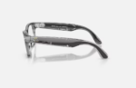 Ray-Ban Meta Wayfarer Gen 2 AI Glasses Shiny Transparent Grey/Sapphire Transitions RW4012 6840MF 53 - Image 5