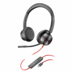 Casti Head-band HP Blackwire 8225, Cu fir, Negru