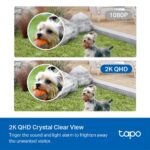 tp-lINK TAPO C420 Cameră de supraveghere cu acumulatori, Senzor imagine: 1/3", Lentile: F/NO: 1.61±10%; Focal Length: 3.18mm±5%, IR 15m, Unghi vizualizare: 113°, Rezolutie: 2K QHD (2560 × 1440 px), Microfon și difuzor integrate, Protocol Wi-Fi: IEEE 802.11b/g/n, 2.4 GHz, Detectarea mișcării - Image 4
