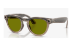 RayBan Meta Headliner Shiny Warm Stone/Dark Green Transitions - Image 4