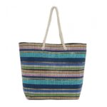 Geanta plaja Dungi, diverse culori Dimensiune:  50X38HX35X15.cm Material : tesatura din hartie - Image 2