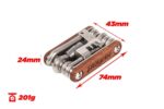 Set scule Pegas 11 in 1 otel Cr-V, imbus 2, - Image 2