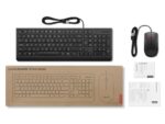 Mouse LENOVO Essential Wired Combo, 1600 dpi, Negru - Image 2