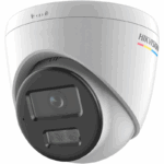 Camera de supraveghere IP Turret 2MP ColorVu Hikvision DS-2CD1327G2H- LIU(2.8MM), lentila fixa 2.8mm, iluminare: Color: 0.0005 Lux @ (F1.0, AGC ON),B/W: 0 Lux with IR: 30m, microfon incorporat, interfata: 1 x RJ45 10 M/100 M self-adaptive Ethernet port, alarma la evenimente: Motion detection