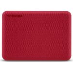 HDD Extern Toshiba, 2.5, 4TB, Canvio Advance , USB 3.2, Red