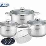 SET GATIT DIN INOX 8 PIESE, VICTORIA, COOKING BY HEINNER