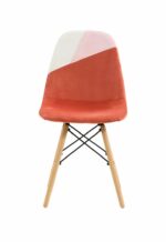SET 2 SCAUNE STIL SCANDINAV - CORAL - Image 2