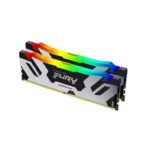 Memorie RAM Kingston FURY Renegade RGB White, 32 GB DDR5, 6400 MHz, CL32