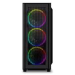 Carcasa Sharkoon RGB WAVE Mid Tower NEGRU - Image 2