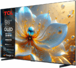 Televizor TCL QLED 98T8C, 248 cm, Smart Google TV, 4K Ultra HD, 144Hz, Onkyo - Image 3