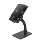 Suport de tableta Neomounts by Newstar DS15-625BL1, diagonala maxima 11", greutate maxima 1kg, tilt +20°, -110°, rotate  360°, reglare manuala, garantie 5 ani, negru