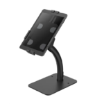 Suport de tableta Neomounts by Newstar DS15-625BL1, diagonala maxima 11", greutate maxima 1kg, tilt +20°, -110°, rotate  360°, reglare manuala, garantie 5 ani, negru