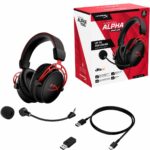 Casti Gaming Head-band HP HyperX Cloud Alpha Wireless, Fara Fir, Negru - Image 2
