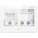 Post interior videointerfon 7 inchi cu Android Hikvision DS-KH9310-WTE1 (B)WIFI, management pentru toate sistemele Hikvision conectate prin Hik Connect, apelare video si deschidere usa din aplicatia mobila, ecran TFT 7 inch color, rezolutie 1024 × 600,  audio bidirectional (microfon si difuzor