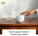 Amazon Boxa Portabila Echo Dot 5 Cu Ceas si Asistent Personal Alexa - Alb - Image 4