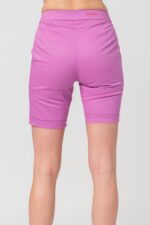 PANTALONI SCURT CASUAL FEMEI LILA S - Image 5