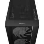 Carcasa DEEPCOOL MATREXX 55 MESH V4 C, RGB, Mid Tower, Black - Image 7