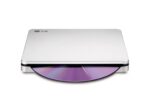 Unitate optica SuperMulti Ultra Slim HITACHI-LG, DVD+/-RW M-Disc Support, 8x DVD, 24x CD, extern, USB2.0, ultra slim, 145.5 mm x 136 mm x 15 mm,  silver