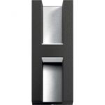 Aplica LED pentru exterior Philips Shadow UP&DOWN, 2x4.5W (70W), 1000 lm, lumina calda (2700K), dimabila, IP44, 77x95x224mm, Antracit