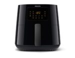 Friteuza fara ulei Philips HD9280/90 Airfryer Essential Collection, capacitate 6.2 L, Rapid Air, Digital, Wifi, 7 presetari, Corp negru/Maner negru - Image 2