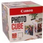 CANON PP-201 5x5 Photo cube White, 40 coli Glossy 5"x5",